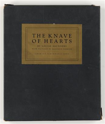 (PARRISH, MAXFIELD.) Saunders, Louise. The Knave of Hearts.